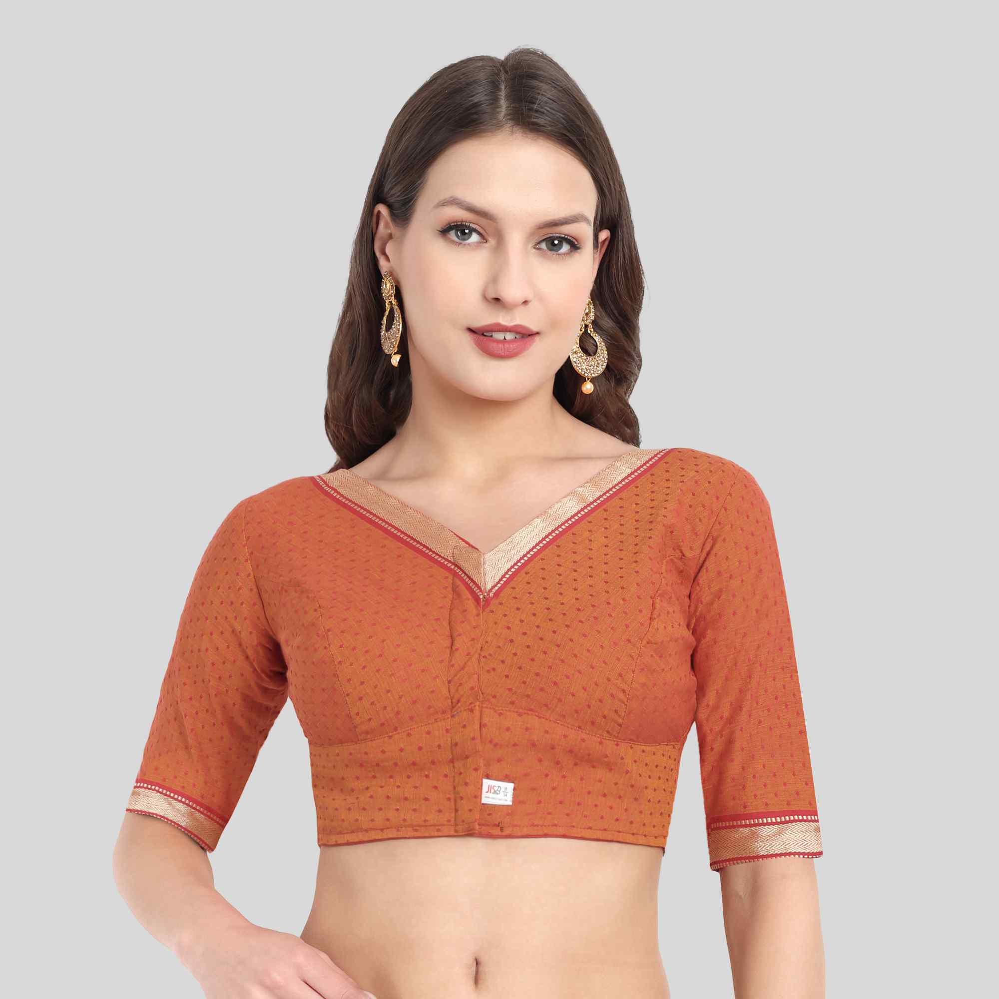 Mangalagiri Cotton Fabric Blouse