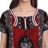 Cotton women batik nighty red