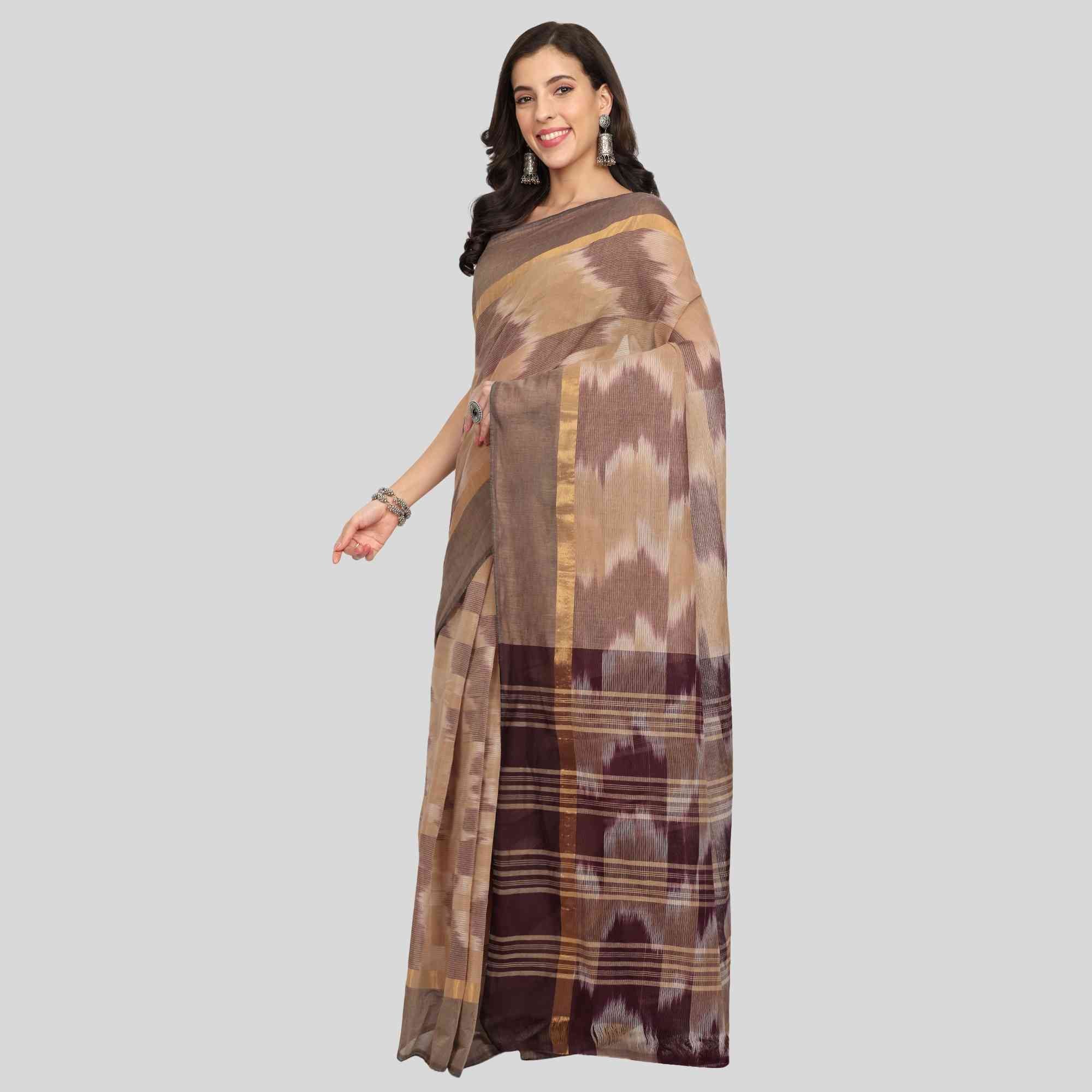 Light Brown sarees