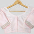 women cobra silk blouse pink