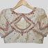Bridal Dupion Embroidery Readymade blouse, Made To Order