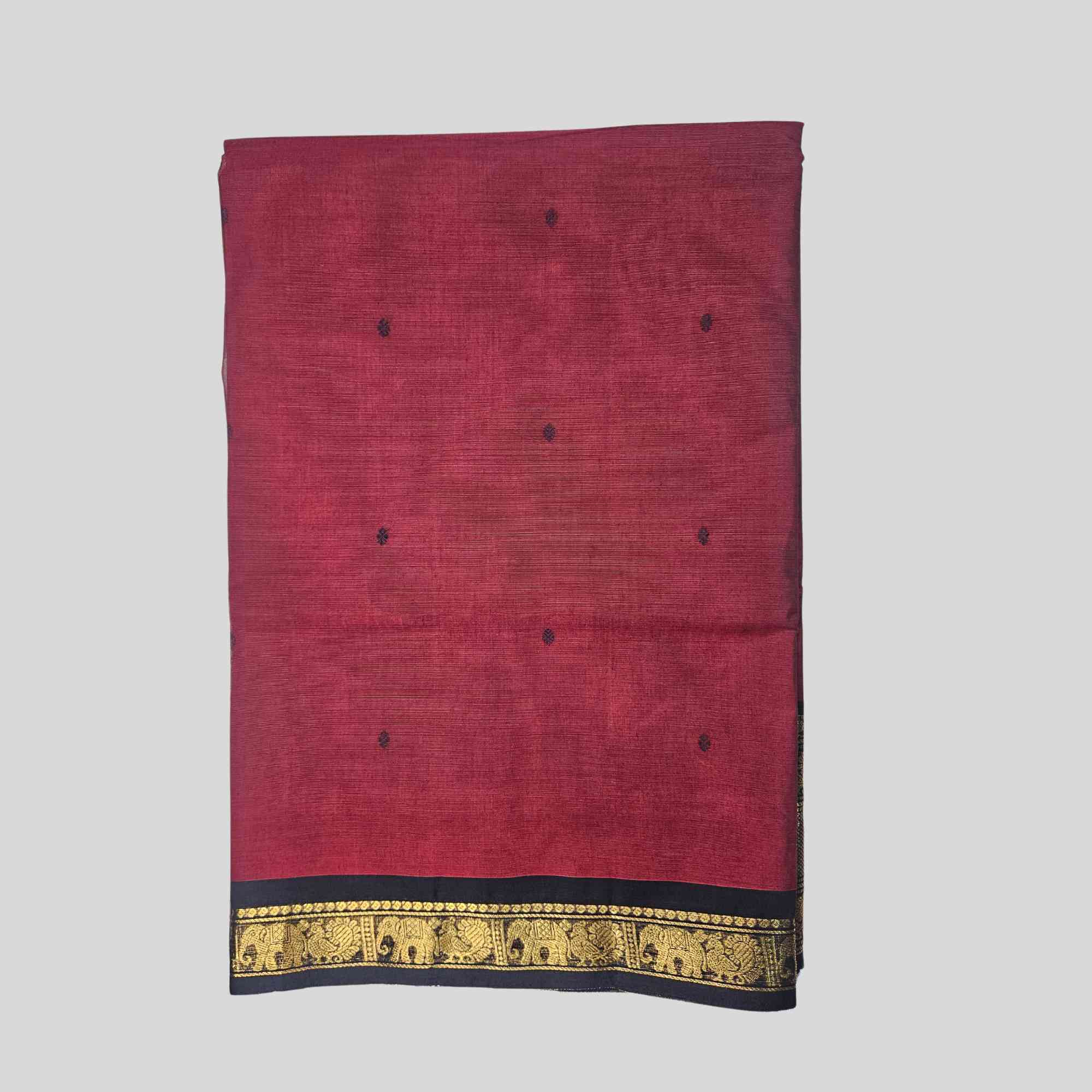 Chettinadu Cotton Putta Saree