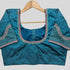 Embroidery Silk Cotton Readymade Blouse, Made To Order