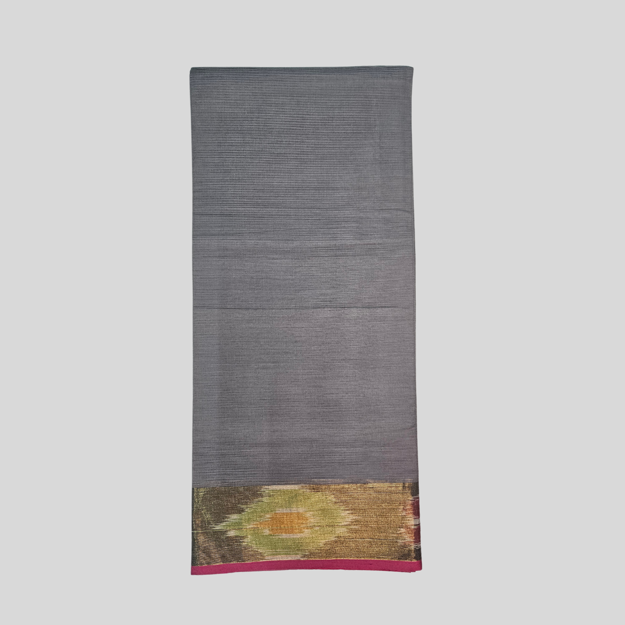 Pure Ikkat cotton saree