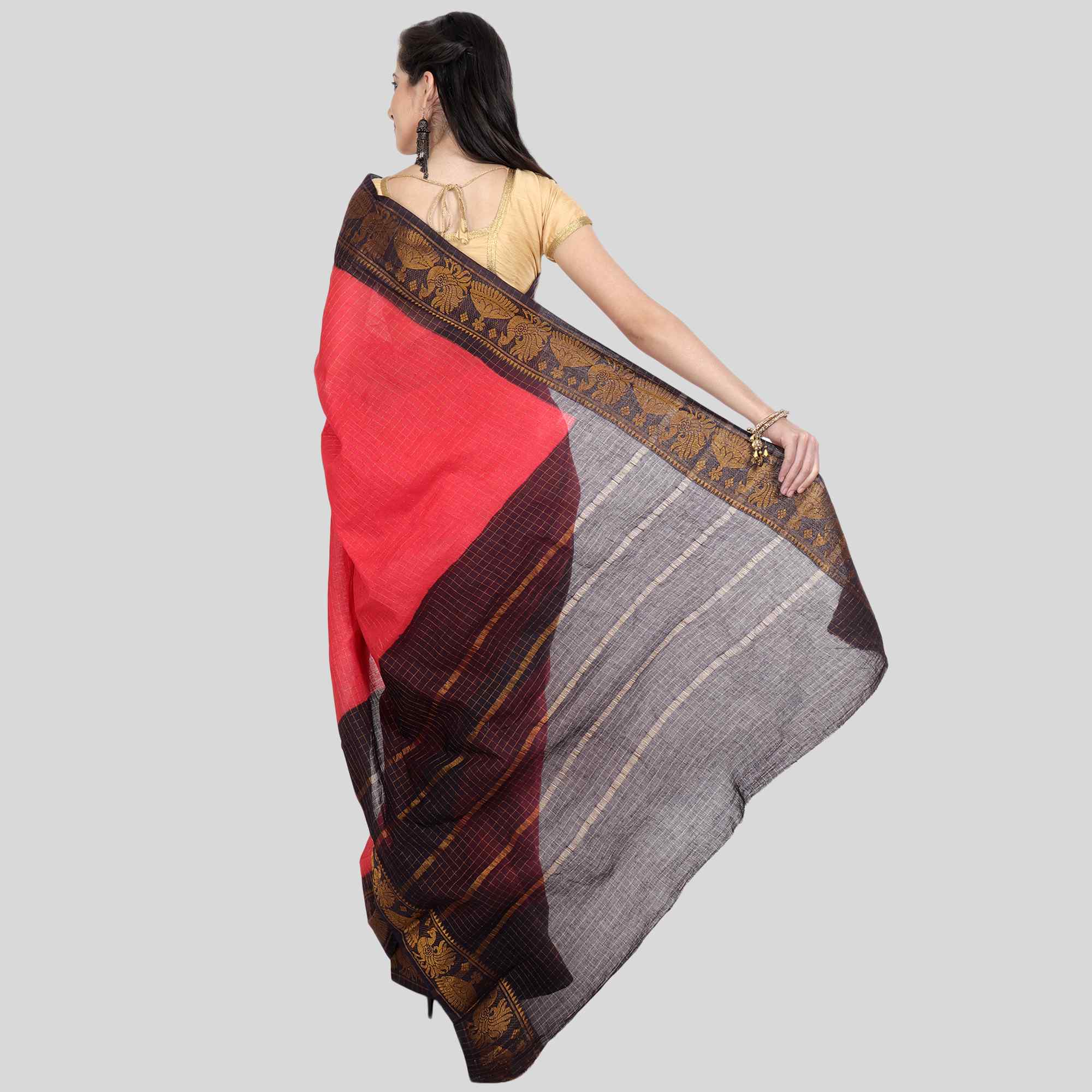 Sungudi Cotton Saree