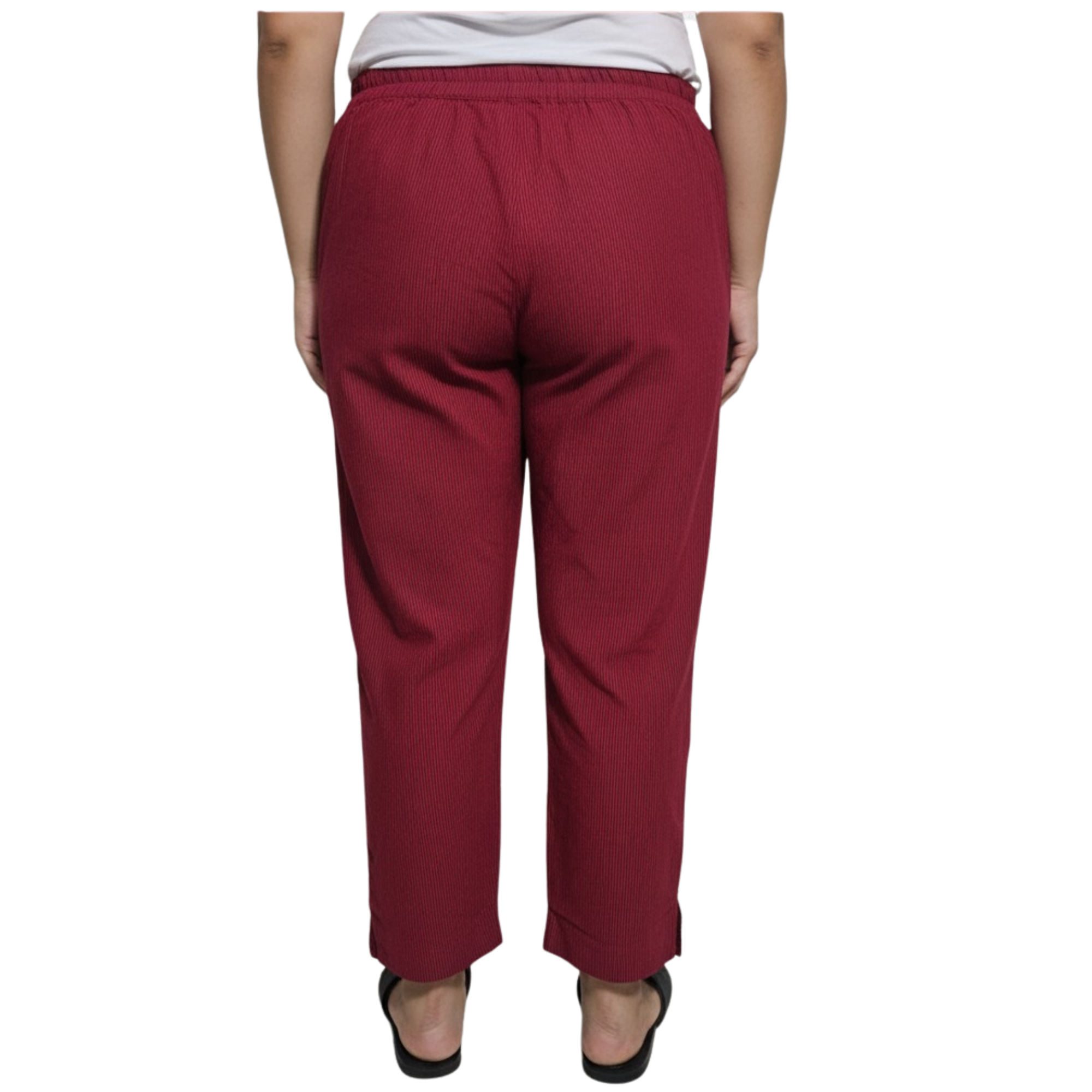 JISB Cotton Thin Striped Casual Wear Pant