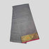 JISB Ikkat Plain Cotton Saree