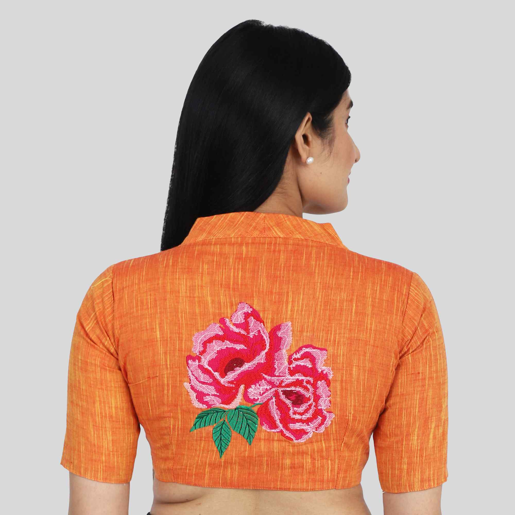 Women's Back Embroidered Blouse