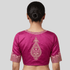 Pink Colour Embroidery Blouse 