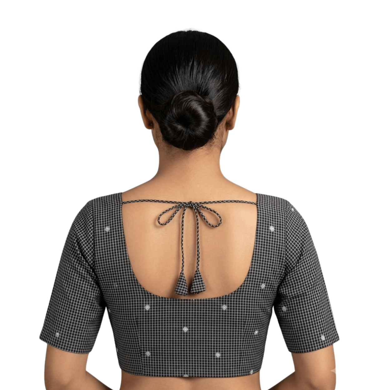 Blouse with knot 