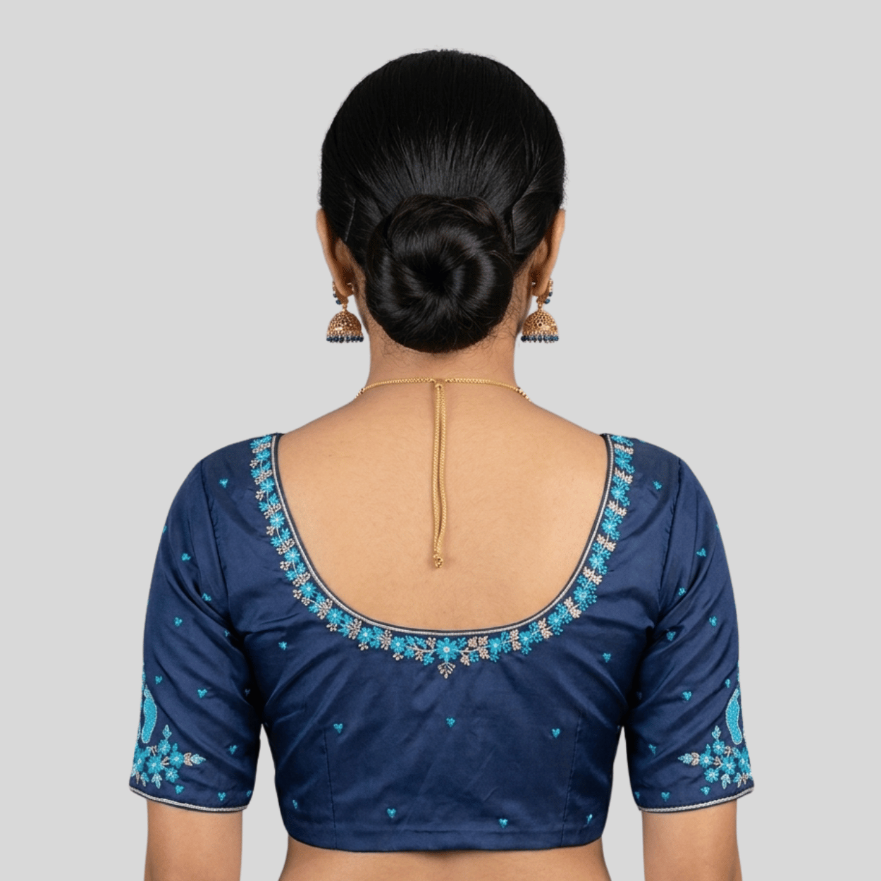 flower model blouse 