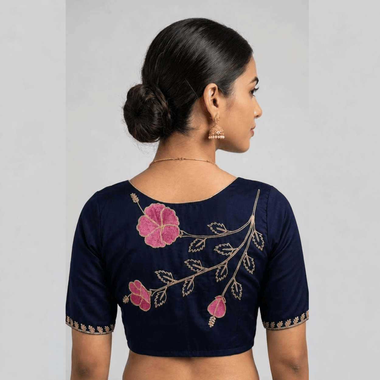 Gold zari leaf 