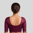 Silk Cotton Readymade Blouse With Elbow Sleeve