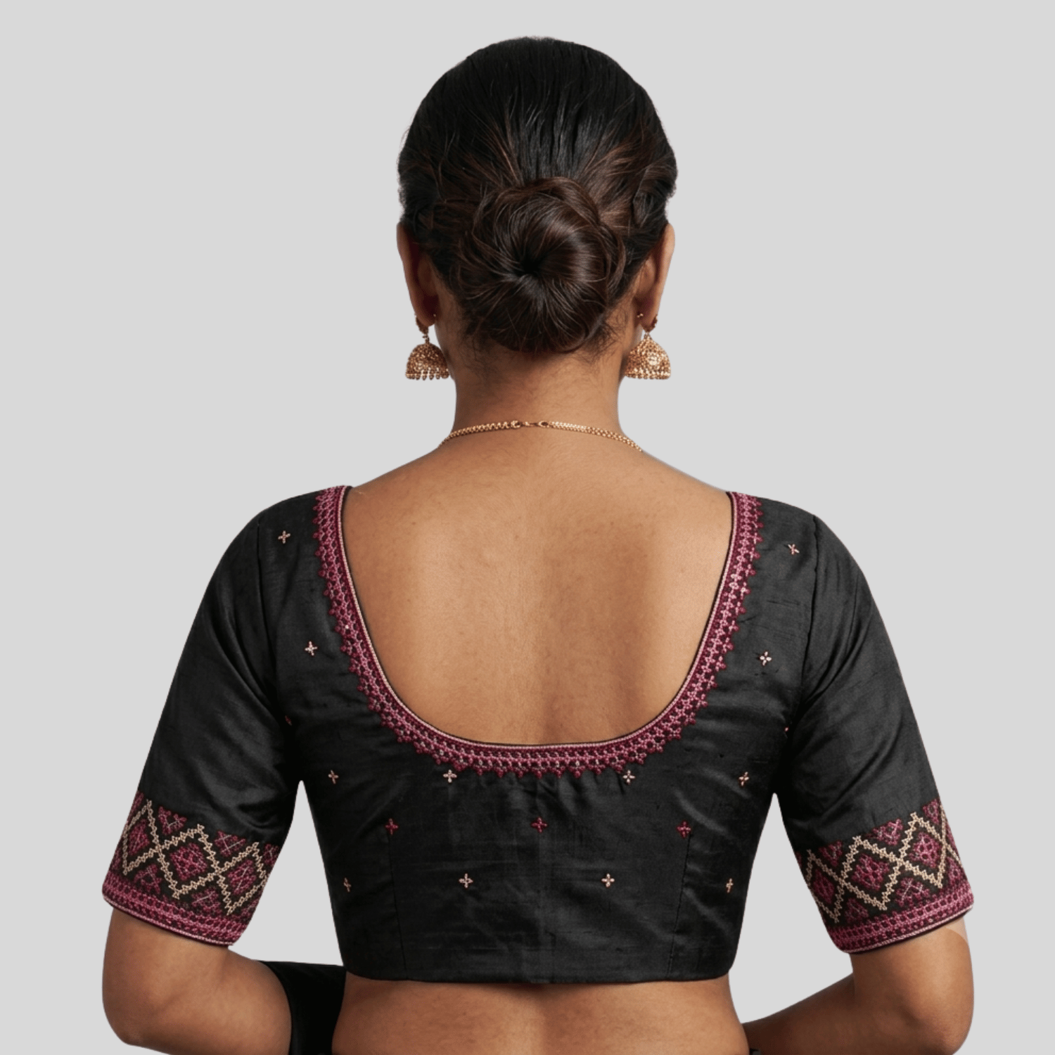 Kutchembroideryblackblouse
