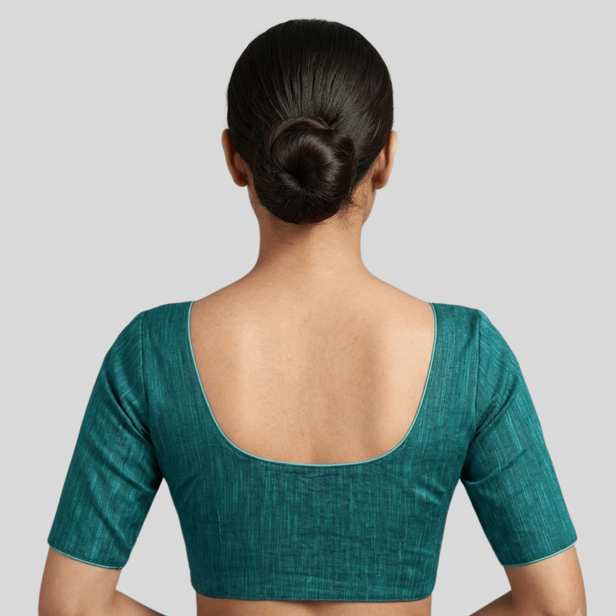 Cotton Readymade Blouse with front Open