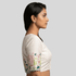 Offwhite Readymade Embroidered Blouse