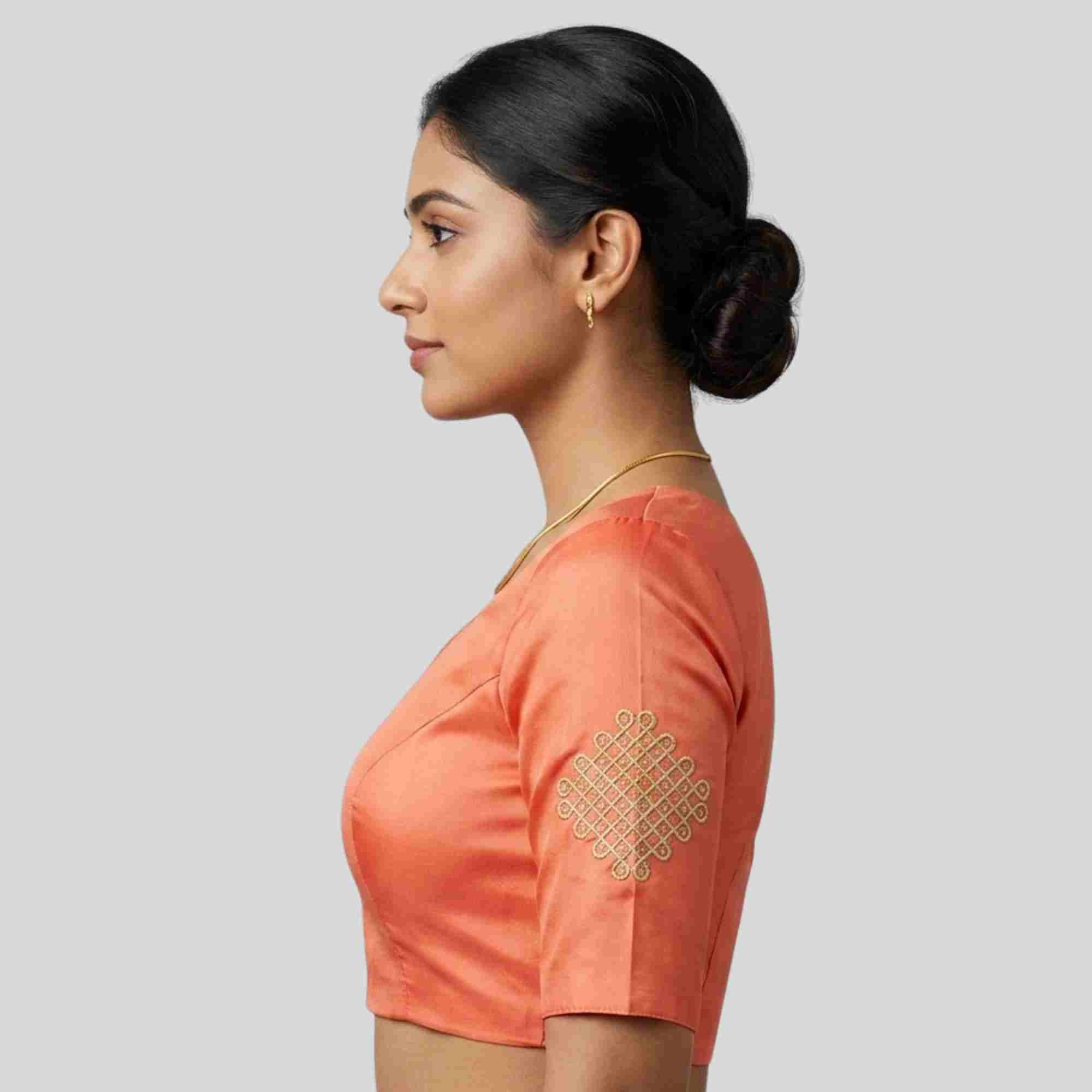 Kolam_Readymade_Blouse
