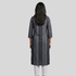 Black Side Cut Cotton Kurti