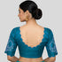 Embroidery Silk Cotton Readymade Blouse, Made To Order