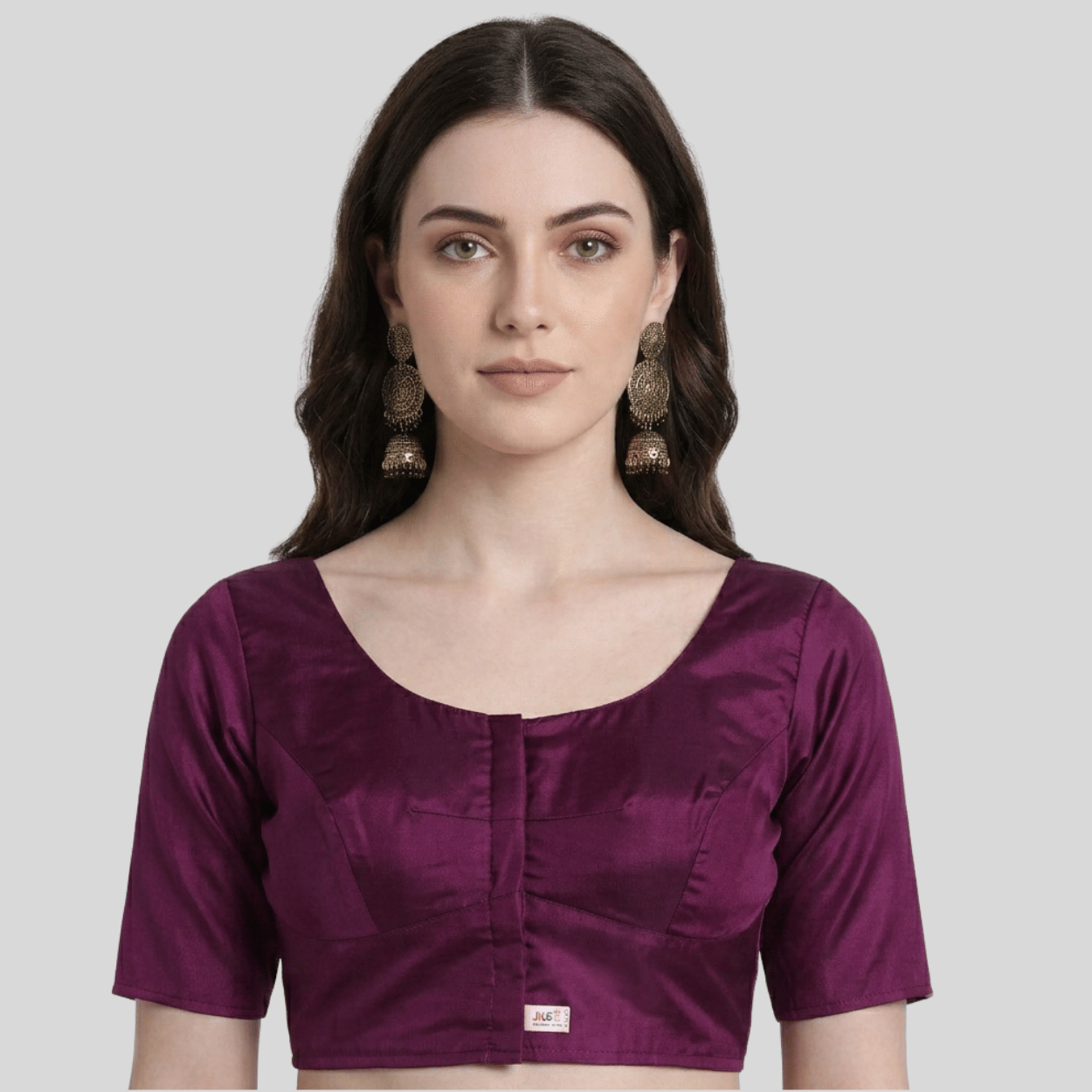 PLAIN BLOUSE 