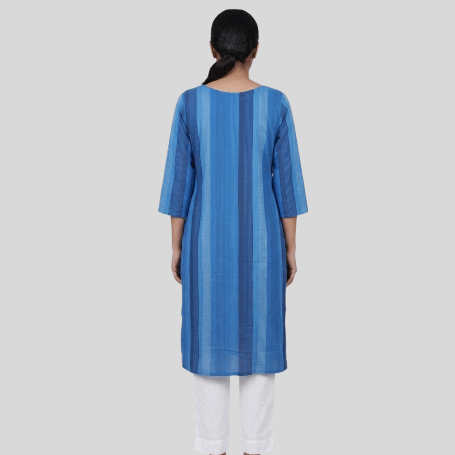 stripe kurti