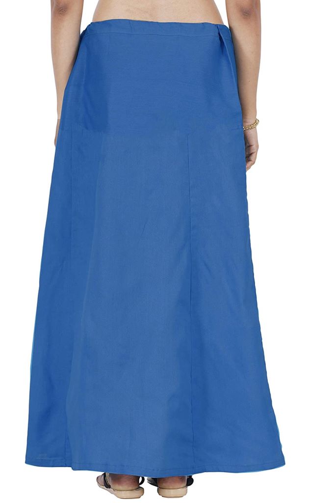 Cotton Petticoat, Peacock Blue - JIS BOUTIQUE